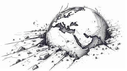Wall Mural - global network background perfect for tech processes, neural networks, artificial intelligence, data