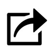 © VektorDesign - Black arrow leaving square box