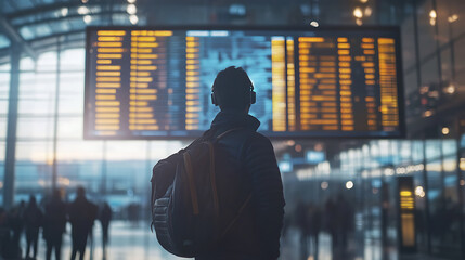 Wall Mural - an ai powered system optimizing travel planning by analyzing user preferences, ai-assisted itinerary