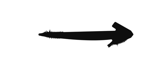 1128arrow marker isolated png mark hand draw