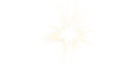 Wall Mural - vector transparent sunlight with sun glare. overlay, sun rays and glare, sun, sunrays, light transit