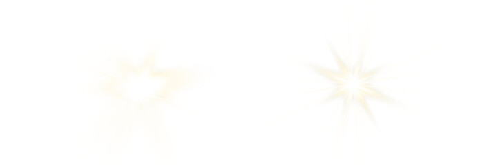 Wall Mural - vector transparent sunlight with sun glare. overlay, sun rays and glare, sun, sunrays, light transit