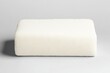 © PACESTOCK - Cream colored plush blanket.  A soft, plush, rectangular blanket, ideal for warmth and comfort