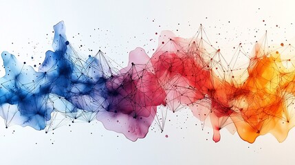 Abstract colorful network design