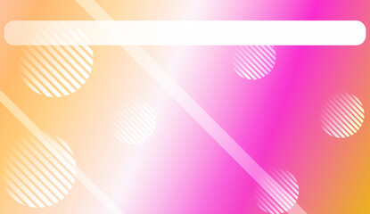 Abstract Shiny Moderns, Lines, Circle, Space for Text. For Cover Page, Landing Page, Banner. Vector Illustration with Color Gradient.