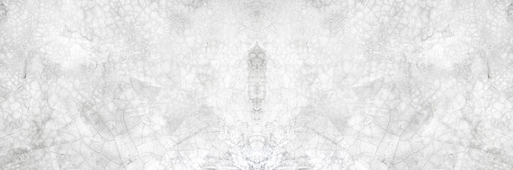 Aufkleber - Old wall panorama texture cement dirty gray with black  background abstract grey and silver color design are light with white background.