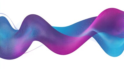 Wall Mural - a dynamic and flowing artistic abstract design illustration
