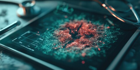 Poster - Quantum Health Analytics Immersive AI-Driven Medical Visualization Transforming Precision Diagnostics with Cutting-Edge Digital Interface Technology