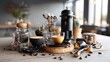 © Bundit - Generic Coffee Setup Perspective Espresso Shot Appetizing