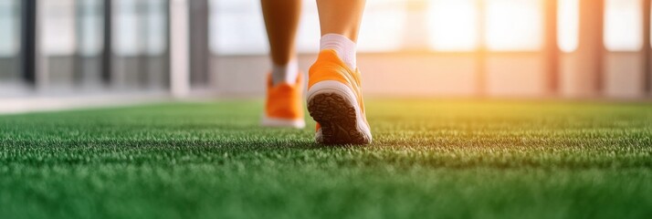 Aufkleber - Performance Wellness Revolution Dynamic Footwear Biomechanics on Sustainable Training Surface - Next-Gen Athletic Recovery and Precision Movement Science