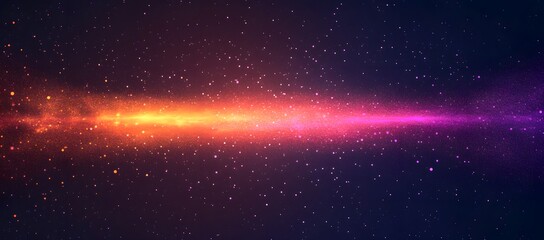 Wall Mural - Abstract Cosmic Light Trail