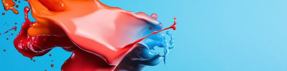 Poster - Dynamic Color Fusion High-Impact Liquid Motion Design Showcasing Vibrant Digital Art Techniques for Creative Branding and Immersive Visual Communication