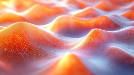Abstract representation of digital currency using flowing patterns