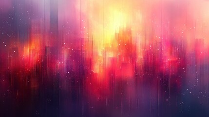 Abstract representation of digital entertainment using patterns