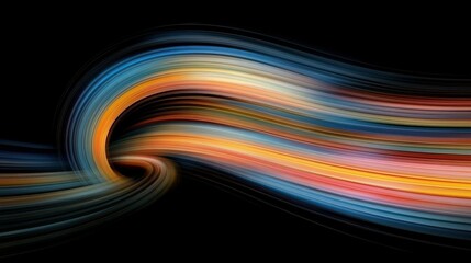 Wall Mural - abstract flow of energy: a dynamic and vibrant abstract composition, depicting a swirling vortex of 