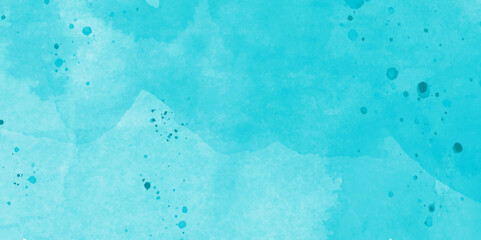Wall Mural - bright blue watercolor vector background, watercolor drawing on a paper image, hand paint square sta