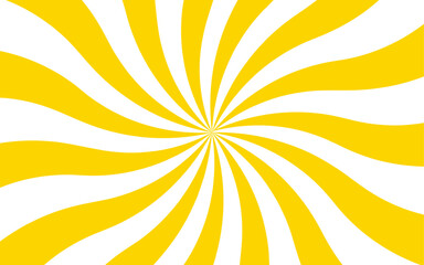 Poster - Abstract explosion with Sun ray radial beam sunrise. Funky ray elements, circle motifs. Sunset light retro design. Vintage sunrays swirl sun beam pattern. Swirl texture with stripes,striped background