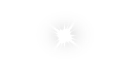 Wall Mural - shiny white sun rays and glowing light beams on abstract vector png background. flashing starburst w