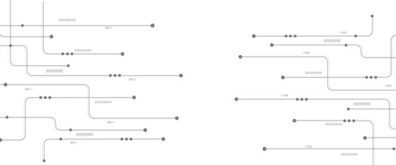 Poster - Vector network connection and global communication technology background