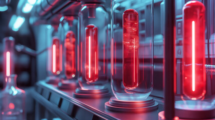 Poster - This Lab specializes in creating synthetic blood with nanotech for medical use.