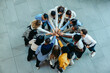 © Jacob Lund - Group of colleagues in an introduction session showcasing unity