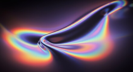 Wall Mural - iridescent hologram abstract rainbow foil texture - abstract iridescent texture, rainbow foil, holog