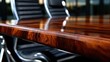 © MAKASIHMAS SIDNEY - Polished conference table, high-end office furniture