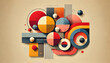 © monkik - An illustration of abstract colorful geometric art design