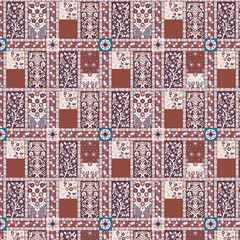 Naklejka na meble geometrical bright colourfull summer patter design ready to print