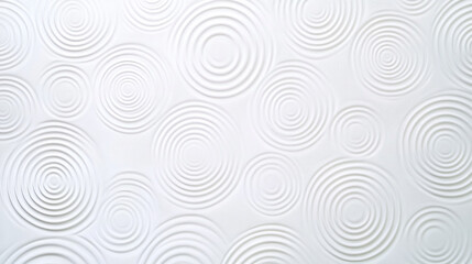 Wall Mural - white abstract modern transparency circle presentation background abstract geometric background with