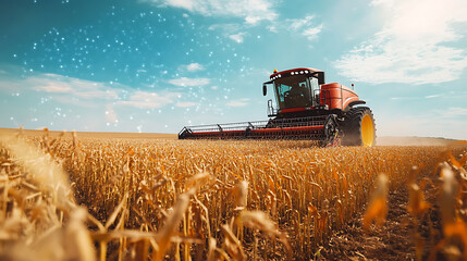 Wall Mural - an ai powered weather prediction tool for agriculture, forecasting rain, temperature