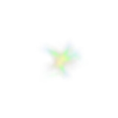 Wall Mural - light crystal png, glass effect, sparkle bokeh, glitter rainbow light neon, transparent diamond, bri
