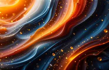 Aufkleber - Hint: The image shows abstract elements, colors, movement, and luminosity.

Abstract swirling shapes burst with fiery hues and cool blues. Dynamic movement, luminosity, and glimmering golden spheres a
