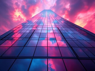 Poster - City Skyline at Sunset