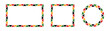 © Ira - Borders And Frames Black history month. Frame for with space for text. Freedom Day border.