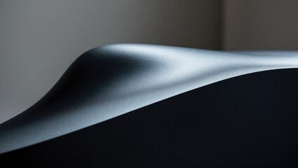 Wall Mural - black paper texture featuring a smooth, monochrome surface. stylish and elegant background with a ri