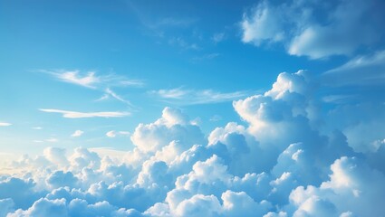 gorgeous textures of blue and white sky background