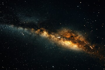 Wall Mural - exploring the wonders of deep outer space with swirling galaxies and twinkling stars, traveling deep