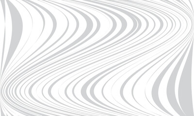 Leinwandbilder - abstract white grey tweak line wave pattern background, banner, poster.