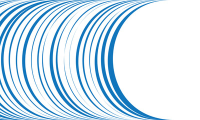Aufkleber - abstract blue tweak line arch pattern background, banner, poster.