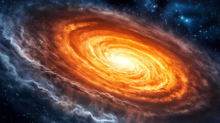 Wall Mural - mesmerizing ghostlike universe