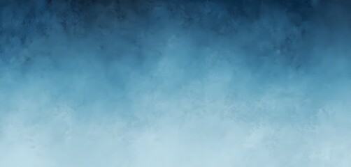 Poster - Gradient Blue Texture Image. Soft Light Abstract. Calming Design Background. Digital Art Element. Grainy Backdrop For Presentations, Adds Depth And A Tranquil Feeling. Use For Many Projects.