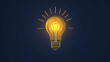 © Ahsan - Glowing lightbulb innovation concept idea inspiration creativity solution bright electricity energy brainstorm