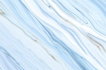 Poster - Marble rock texture blue ink pattern liquid swirl paint white dark that is Illustration background for do ceramic counter tile silver gray that is abstract waves skin wall luxurious art ideas concept.