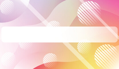 Dynamic shape background With Wave Gradient Shape, Line, Circle, Space for Text. For Futuristic Ad, Booklets. Vector Illustration