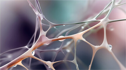 Neuron Nerve Synapse Cell Tissue Fascia Node Linkage Connection Interconnectivity Network Web Structure