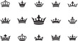 © KING ART - Collection of Royal Crown king ornament Silhouettes'