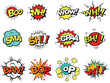 © Mamun - Comic Book Speech Bubbles Pop Art Sound Effects Design