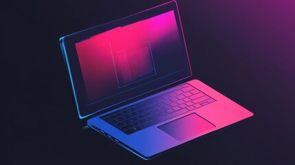 A laptop getting extra protected by cybersecurity software 