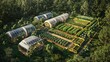 © Nurillo - A sustainable farm with crop rotation and greenhouses pic